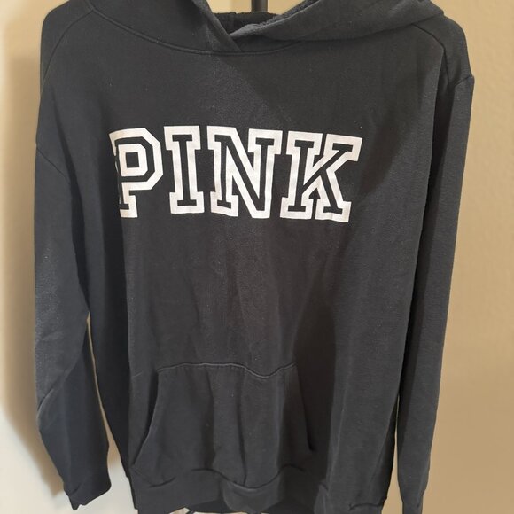 PINK HOODIE SWEATSHIRT - Picture 1 of 3